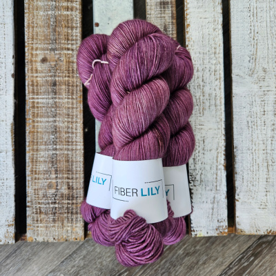 Mauve is an intense chestnut purple yarn