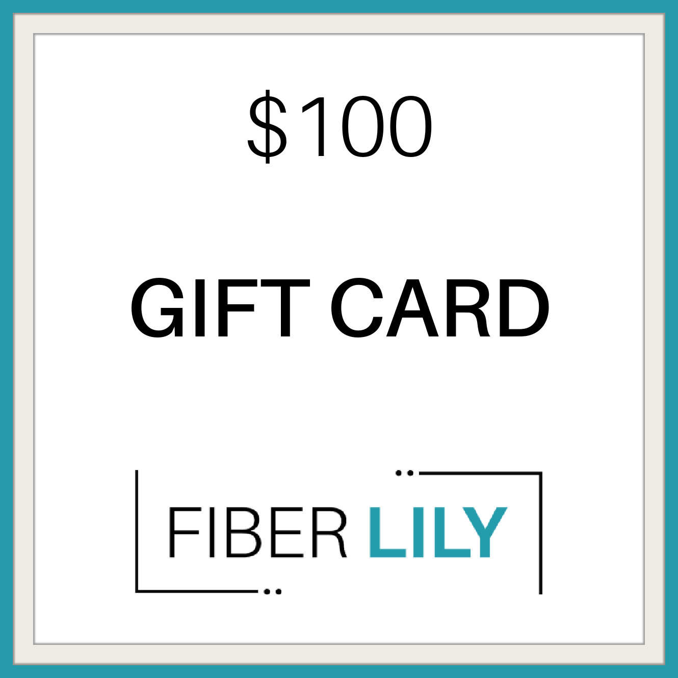 yarn gift card fiber lily $100 knitting gift voucher